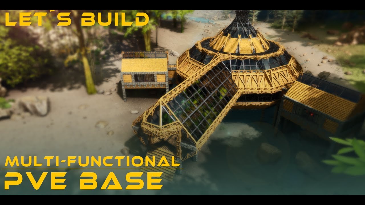 Ark Survival Ascended Multi Functional PvE Base Design/kreatives bauen in ARK/ASA