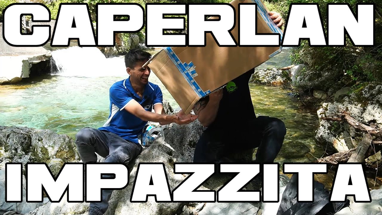 INCREDIBILE CAPERLAN ITALIA LO HA FATTO VERAMENTE! Unboxing EPICO direttamente sul fiume.