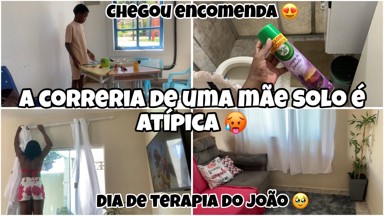 CHEGOU ENCOMENDA😍| MÃE SOLO E ATÍPICA🤯| HOJE FOI CORRIDO 🥵