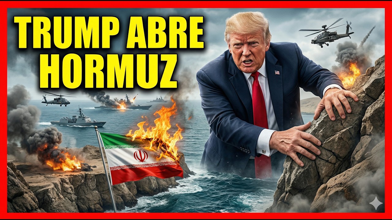 TRUMP TOMA HORMUZ 🚨 CONFIRMA: ABRE ESTRETCHO ⚠️Manipula informaci&oacute;n y utiliza estrategia contra Ir&aacute;n