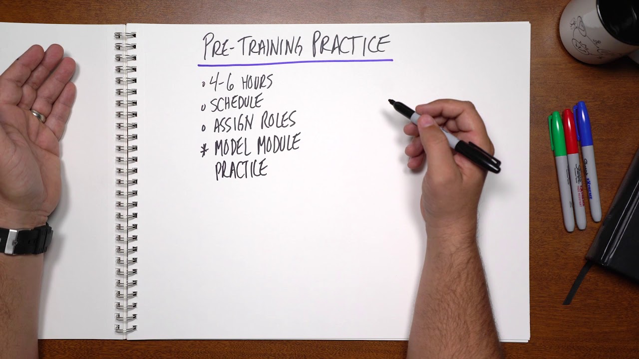 Pre-Training Swarm Trainer Practice