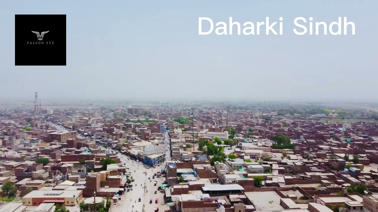 Daharki Sindh Drone View