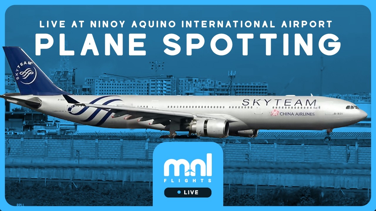 🔴 LIVE Manila Airport | Real ATC Communications + Plane Spotting | 2/26/26