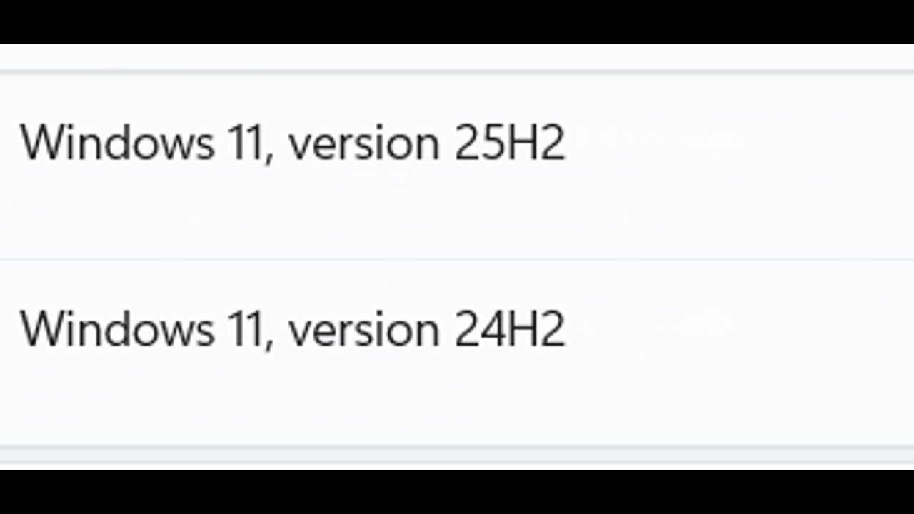 Как вернуться к версии 24H2 в Windows 11/Как удалить версию 25H2