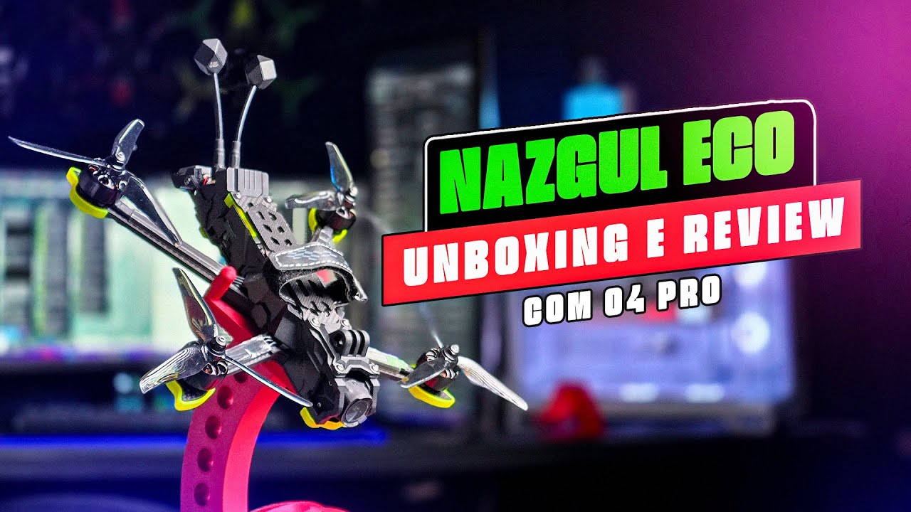 iFlight Nazgul ECO + DJI O4 Pro & GPS 🎥 Unboxing + Review de Campo (vale a pena?)