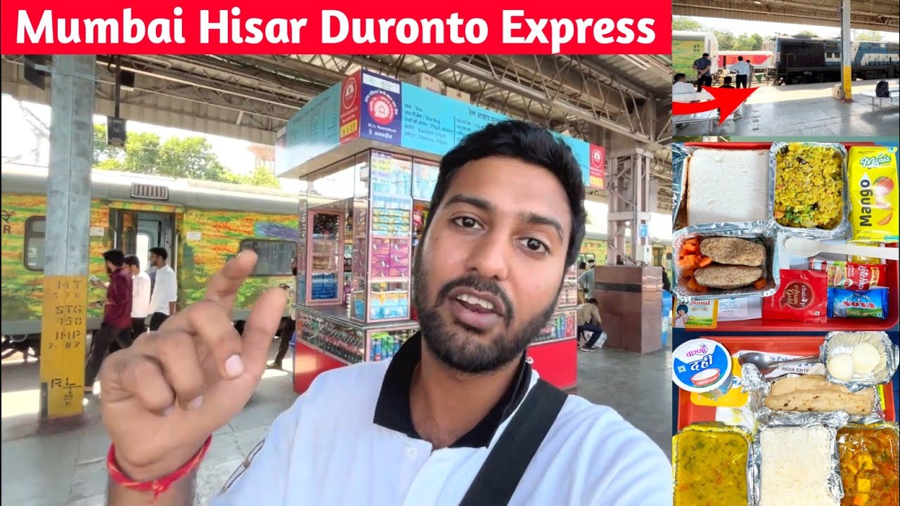 Hisar Duronto Express Journey •Peheli baar dekhi yeh cheez•😲