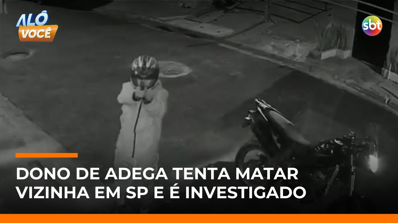 Mulher tem casa alvejada com 30 tiros após reclamar de som alto e tráfico em adega | #AloVoce