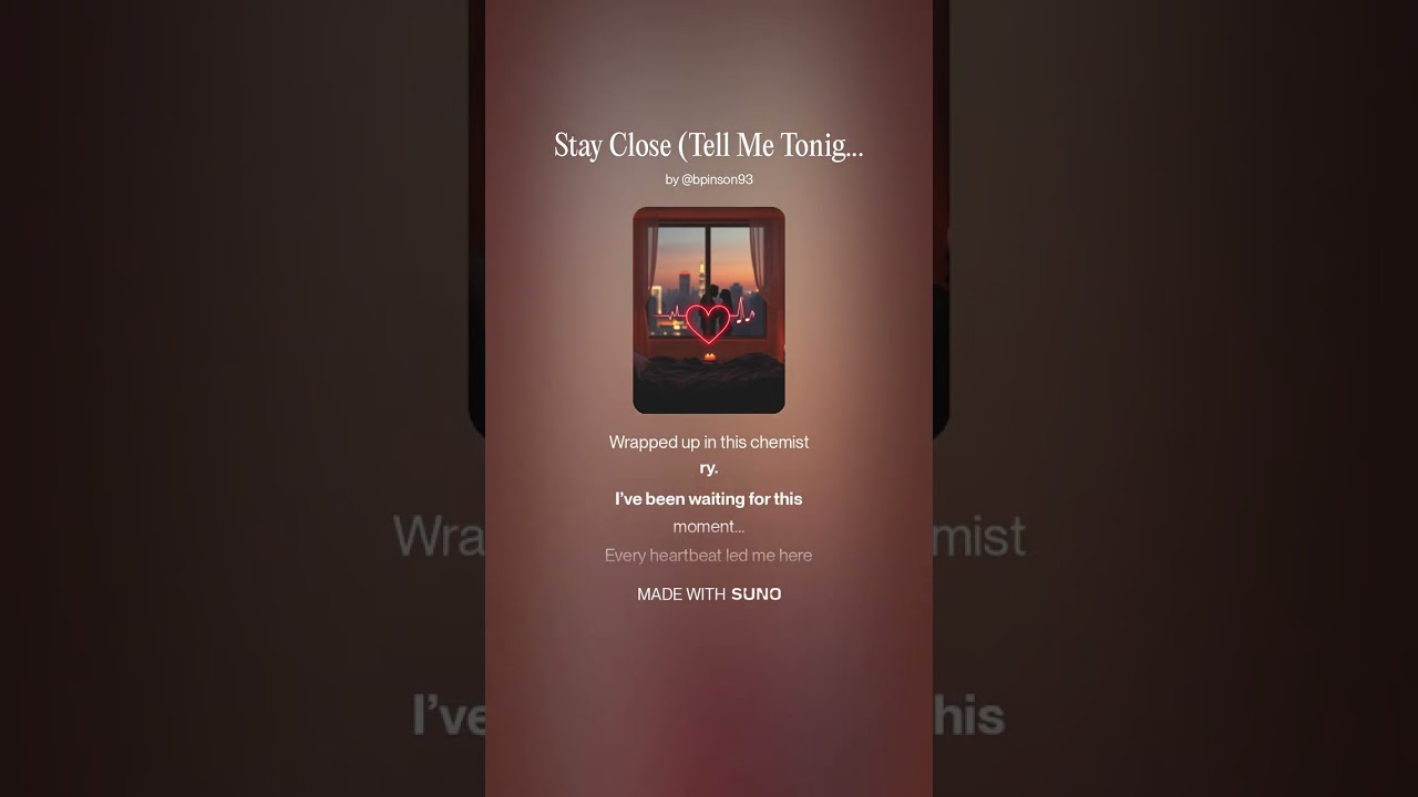 Brandon Pinson - Stay Close (Tell Me Tonight) [Mashup] - @brandonpinson81