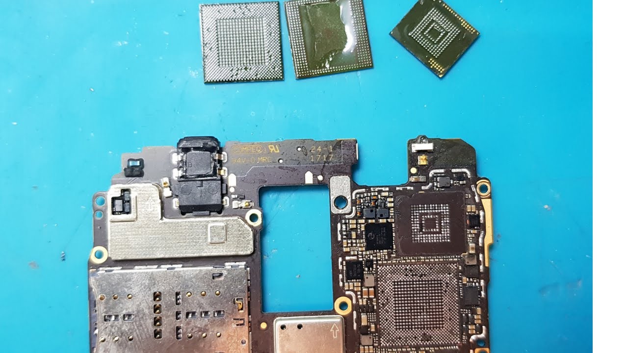 HUAWEI MATE9 DEAD REPAIR - IMPORTANT DATA - REBALLING CPU,RAM AND EMMC CHIP