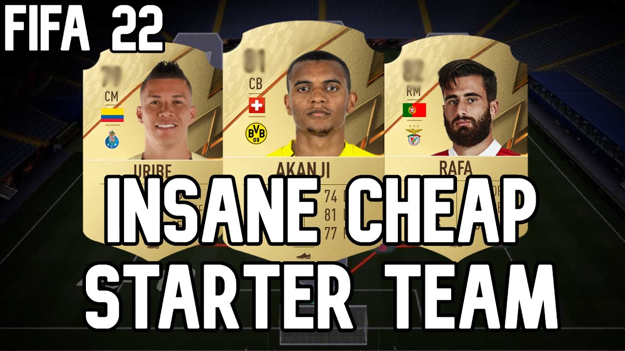 INSANE CHEAP 20K META STARTER TEAM🔥! CHEAPEST STARTER TEAM IN FIFA 22!