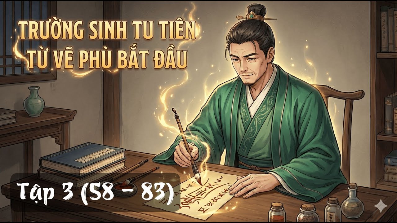 Trường Sinh Tu Tiên, Từ Vẽ Phù Bắt Đầu Tập 3