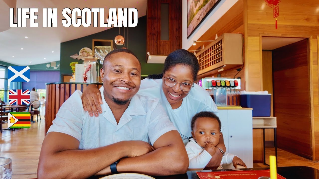 Scotland Family Vlog🇬🇧 | Red Lantern Buffet, Shopping & Nando's