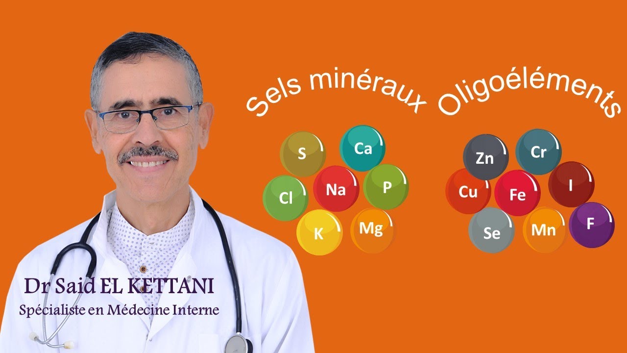 Sels minéraux et oligoéléments