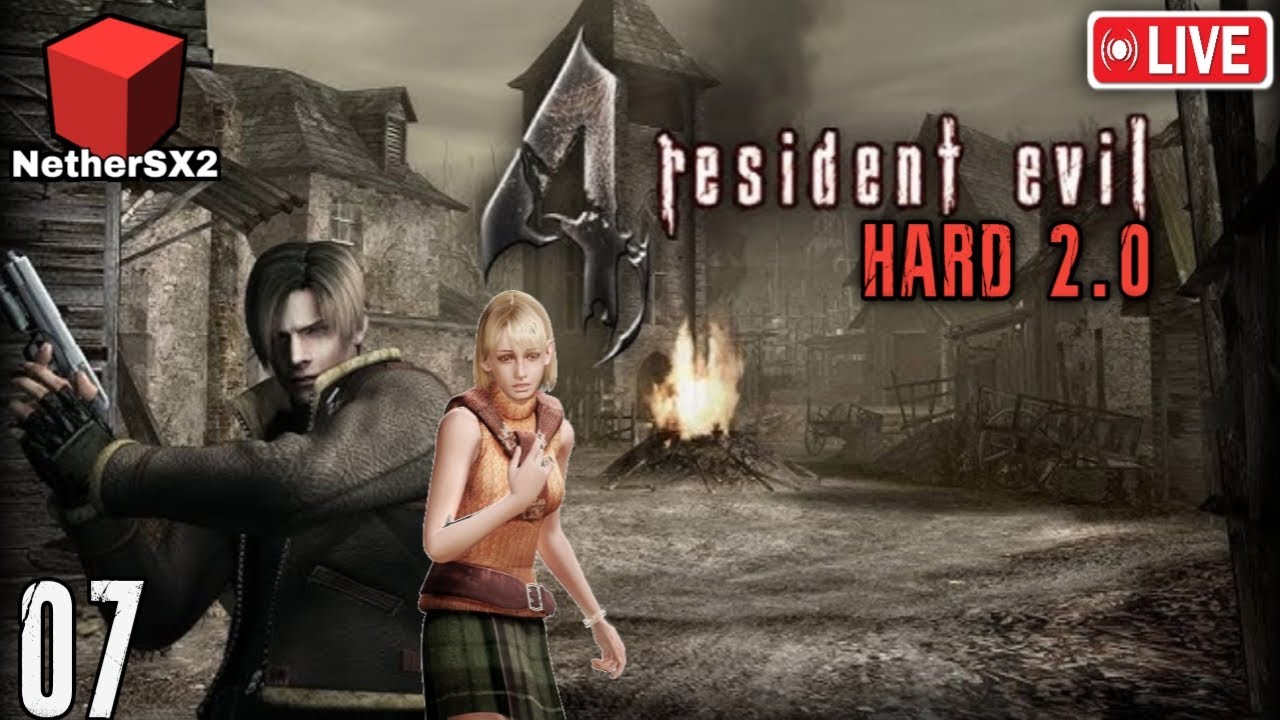 🔴 LIVE | Resident Evil 4 (Mod) Hard 2.0 | PS2 EMUALTOR | NetherSX2 | Gameplay | Part: 07