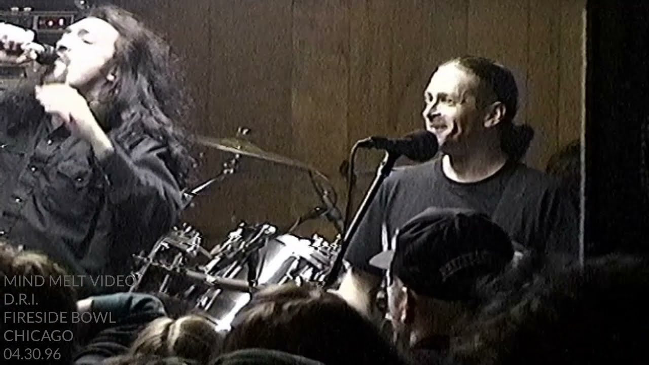 D.R.I. at the Fireside Bowl in Chicago  April 30, 1996