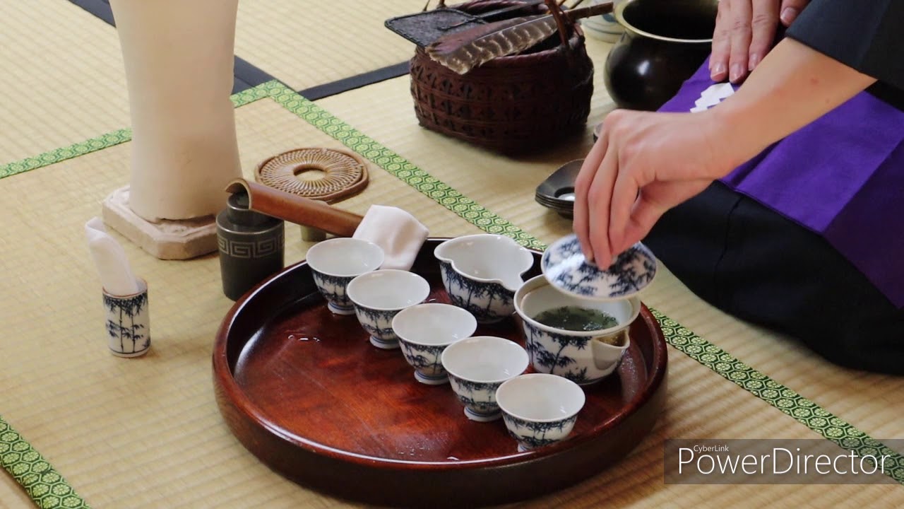 煎茶道学習