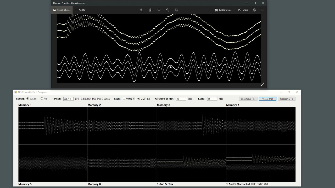 VMS 80 Style Pitch Control