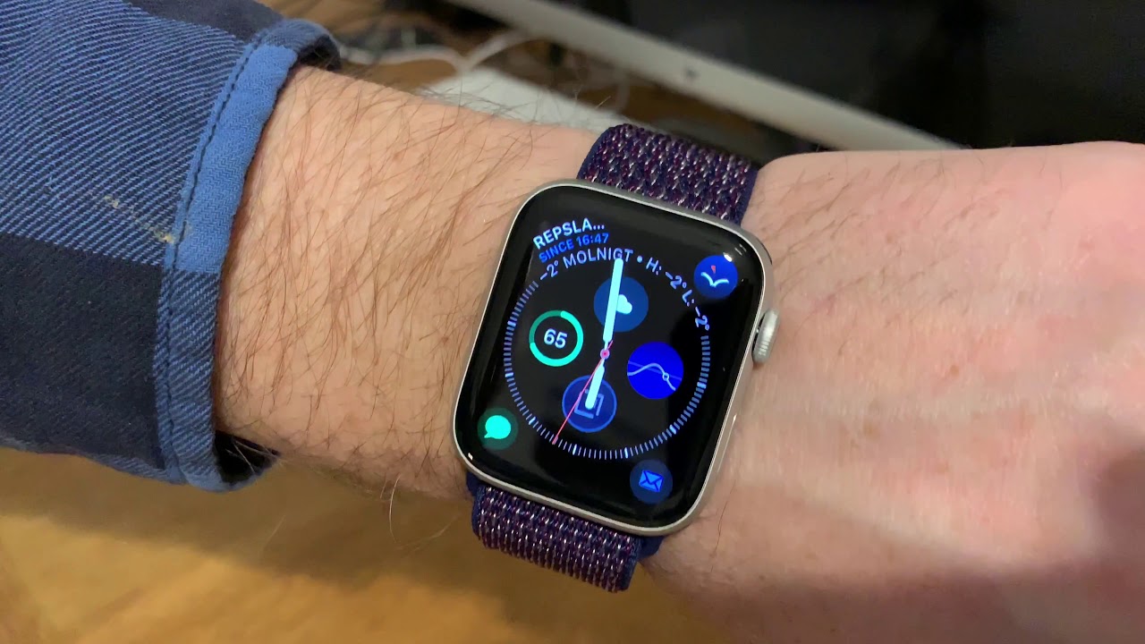 Apple Indigo Sportloop Watchband for the Apple Watch unboxing