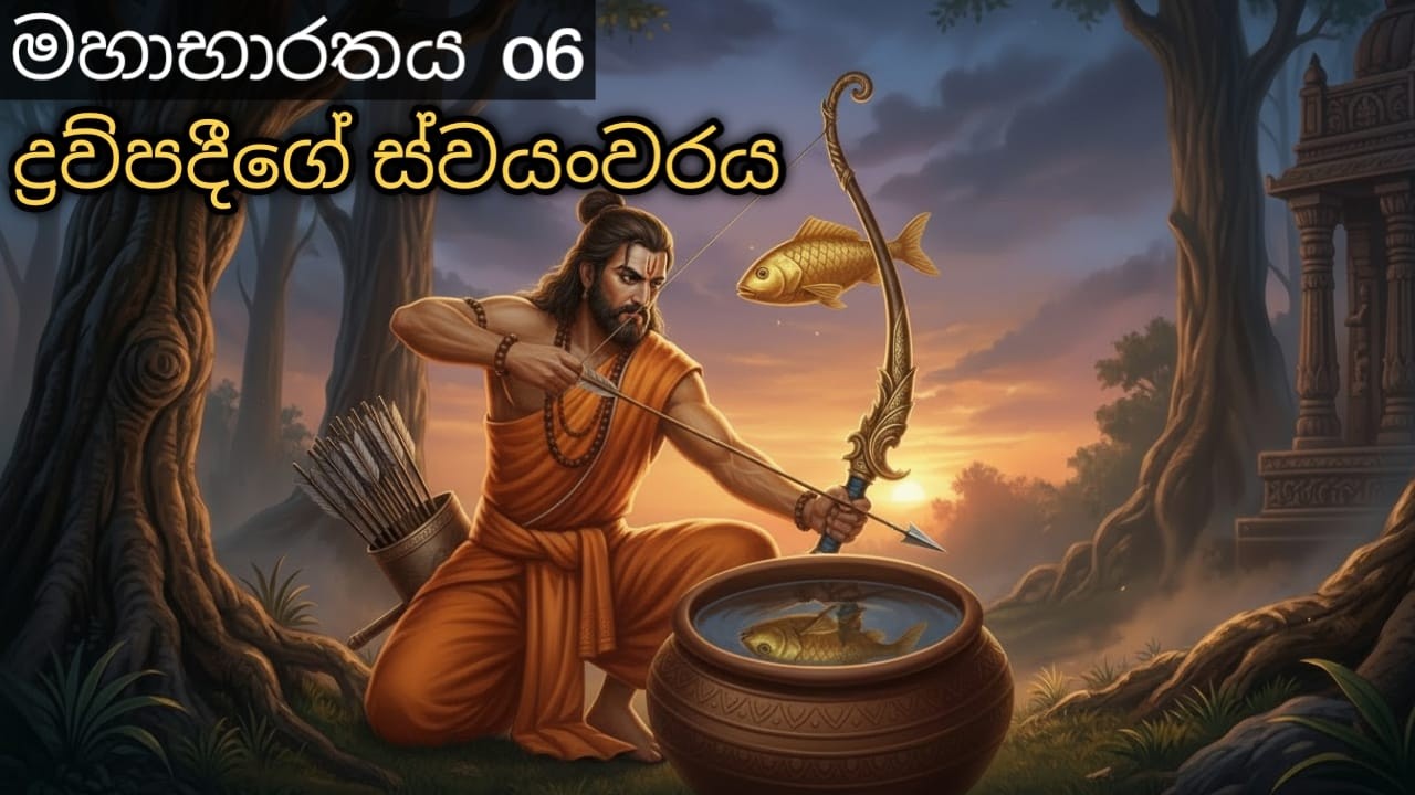 මහා භාරතයේ ද්‍රෞපදී ස්වයංවරය | Draupadi Swayamvar Full Story
