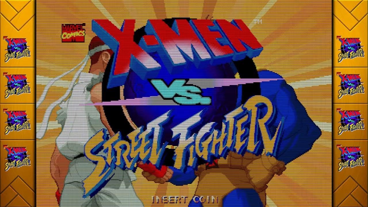 MARVEL vs. CAPCOM Fighting Collection: Arcade Classics XvSF Ryu/Cyclops Playthrough