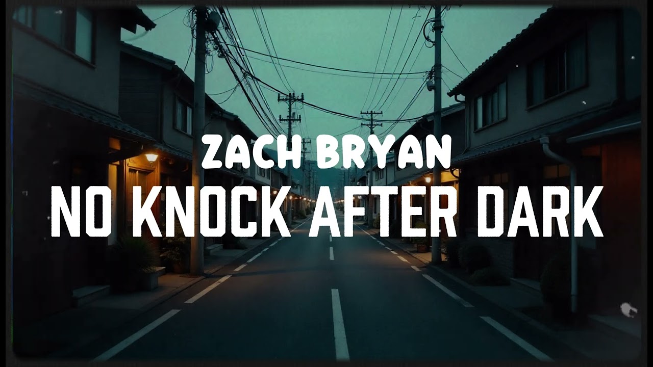 ZACH BRYAN - No Knock After Dark (NEW SONG 2025) - COVER REMIX