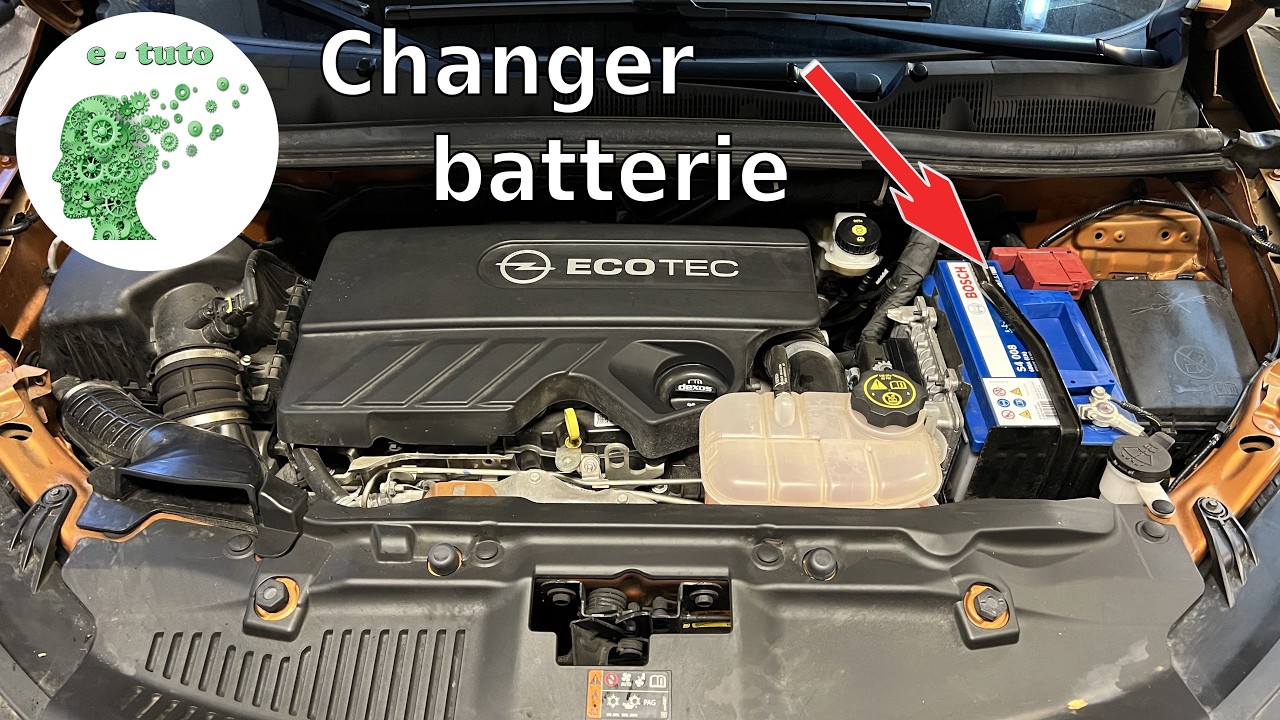 Changer batterie Opel / Vauxhall Mokka et Mokka X. 