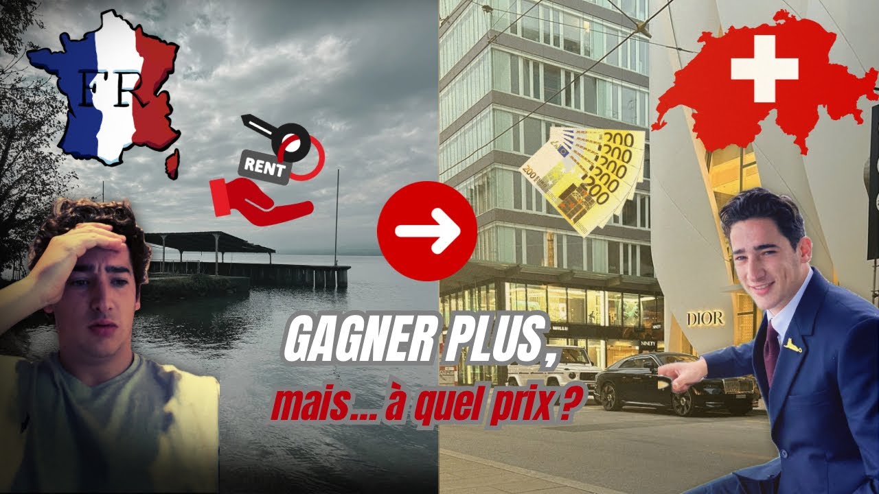 FRONTALIER EN SUISSE : 4000€ par mois…💸🫨