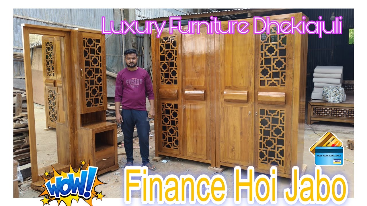 Dhekiajuli Luxury Furniture  || চেগুন কাঠৰ আচবাব. #luxuryfurniture #teakwoodenfurniture #assam 