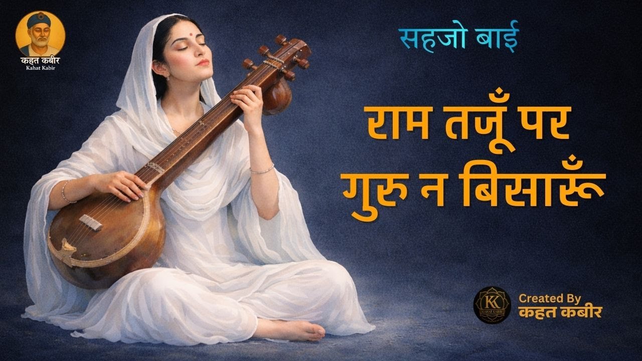 राम तजूँ पर गुरु न बिसारूँ | Ram Taju Par Guru Na Bisarun | Sehjo Bai Bhajan | Kahat Kabir Official