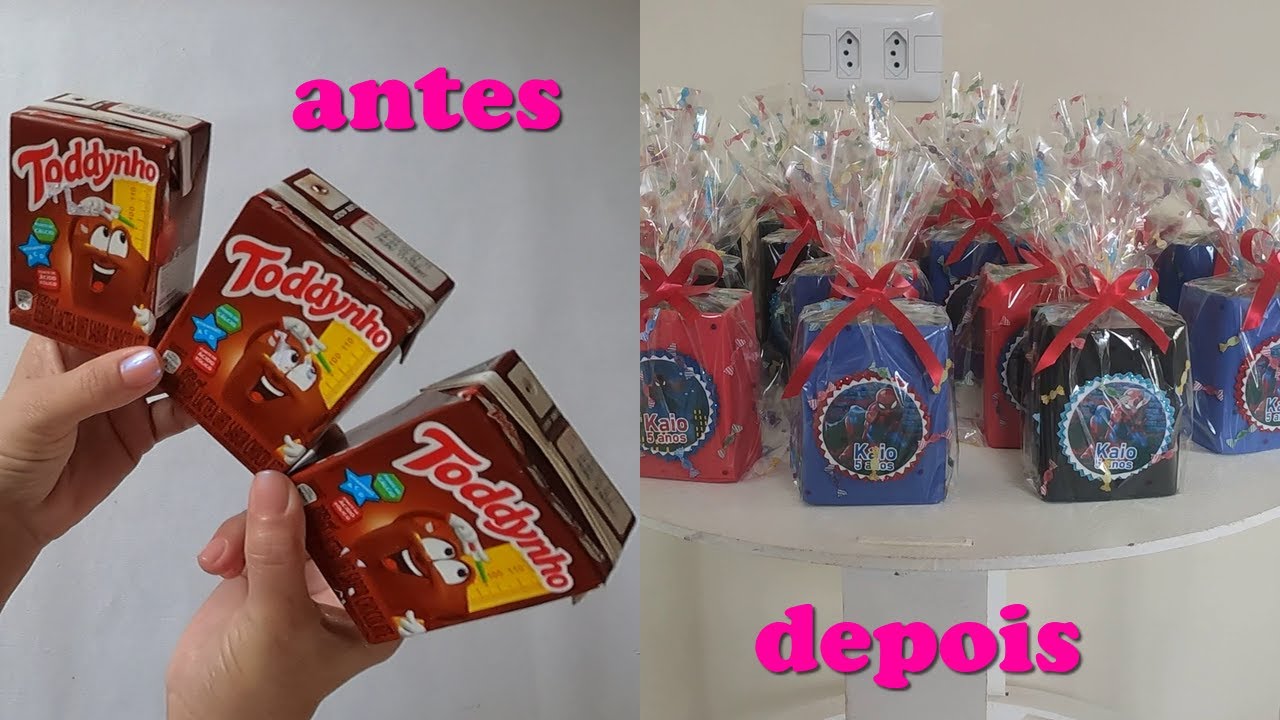 IDEIA PARA LEMBRANCINHAS SIMPLES E BARATO#DIY# TEMA HOMEM ARANHA