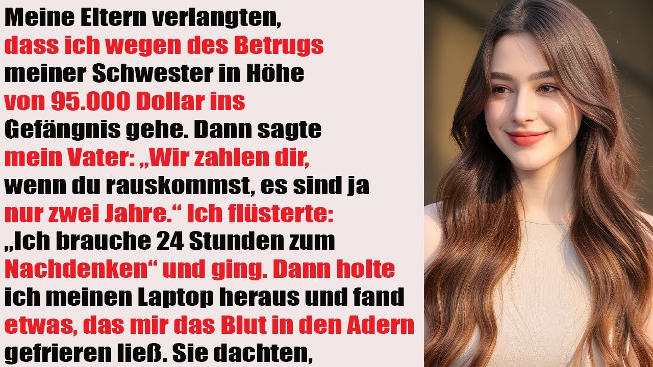 Meine Eltern wollten, dass ich für den $95.000-Betrug meiner Schwester büße – die Wahrheit kam raus