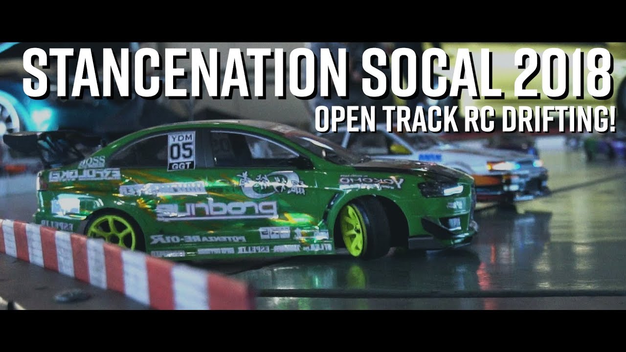 Stancenation Socal 2018 RC DRIFT! // Open Track Drifting