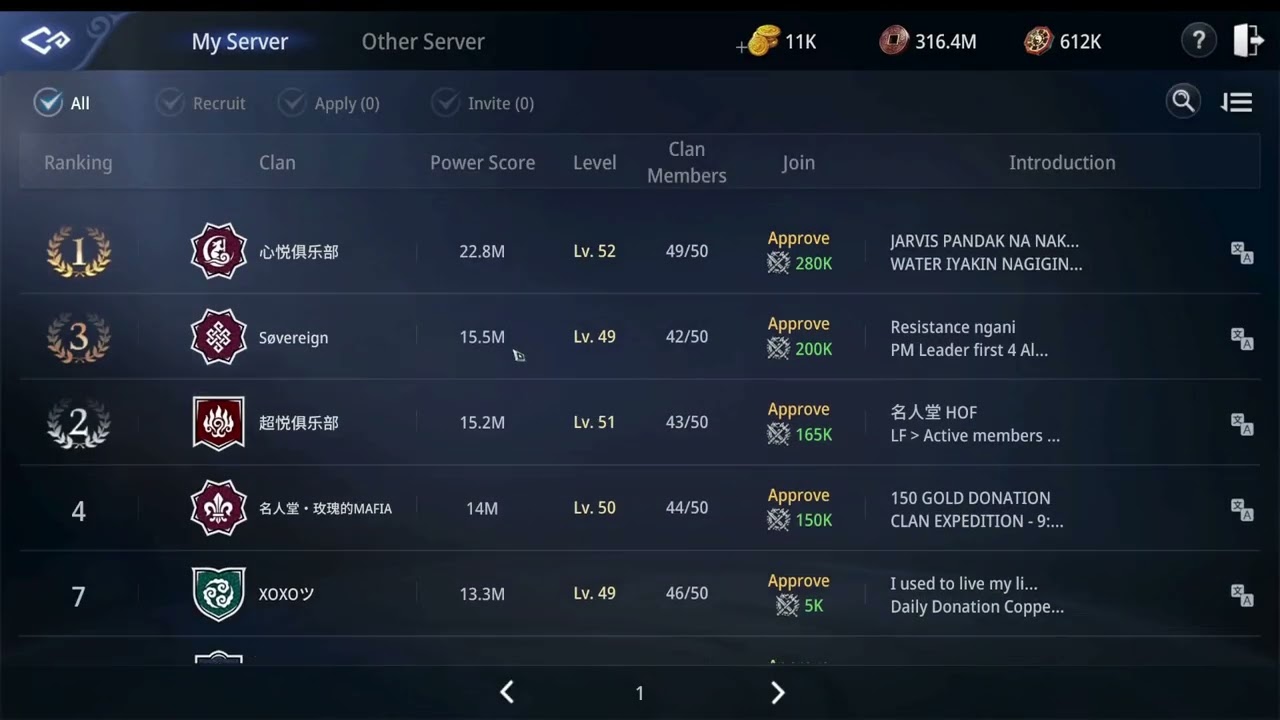 MIR4 ASIA 341 LIONHEART 黑暗 ConRad乂ツ vs Lancer T4 All Equipment Versacey