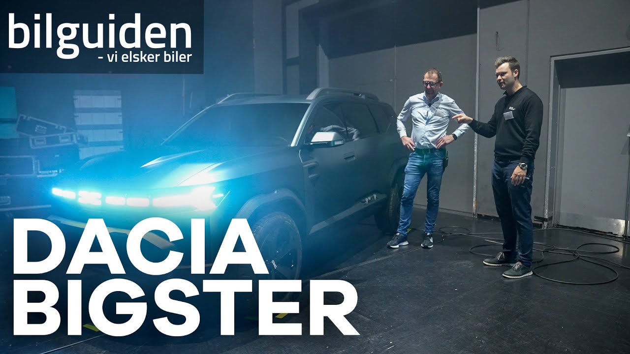 F&oslash;rste gang i DK: M&oslash;d BIGSTER - fremtidens Dacia | bilguiden