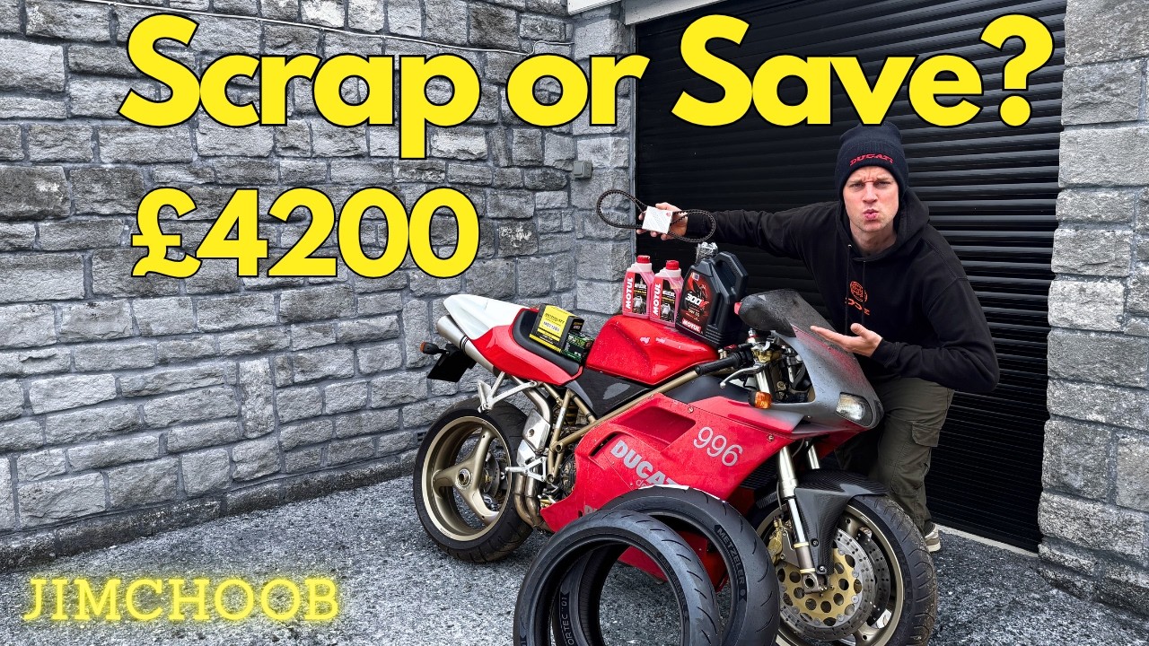 Я купил неисправный Ducati 996... Заведется ли он?