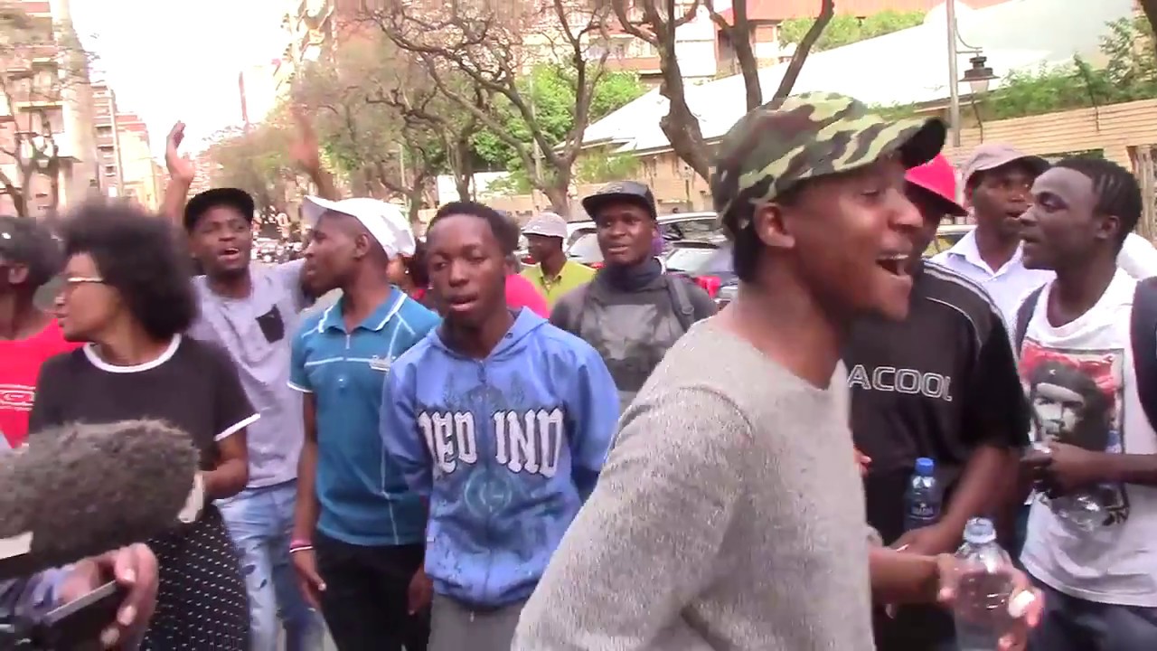 Fees Must Fall 2016 Wits University Nobody wana see us together song