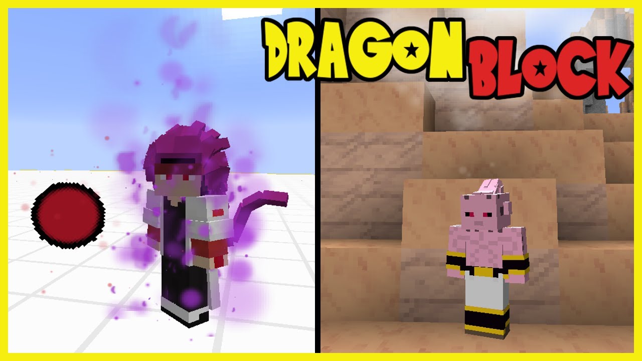 NEW PLAYER MAJIN RACE, GOD OF DESTRUCTION FORM & MORE! Minecraft Dragon Block C Mod Review