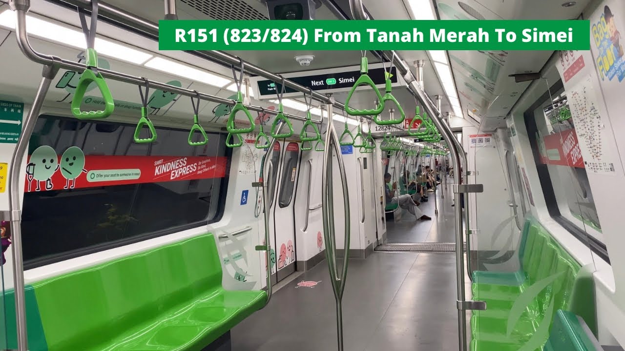 [No TSR][SMRT] R151 (823/824) from Tanah Merah to Simei