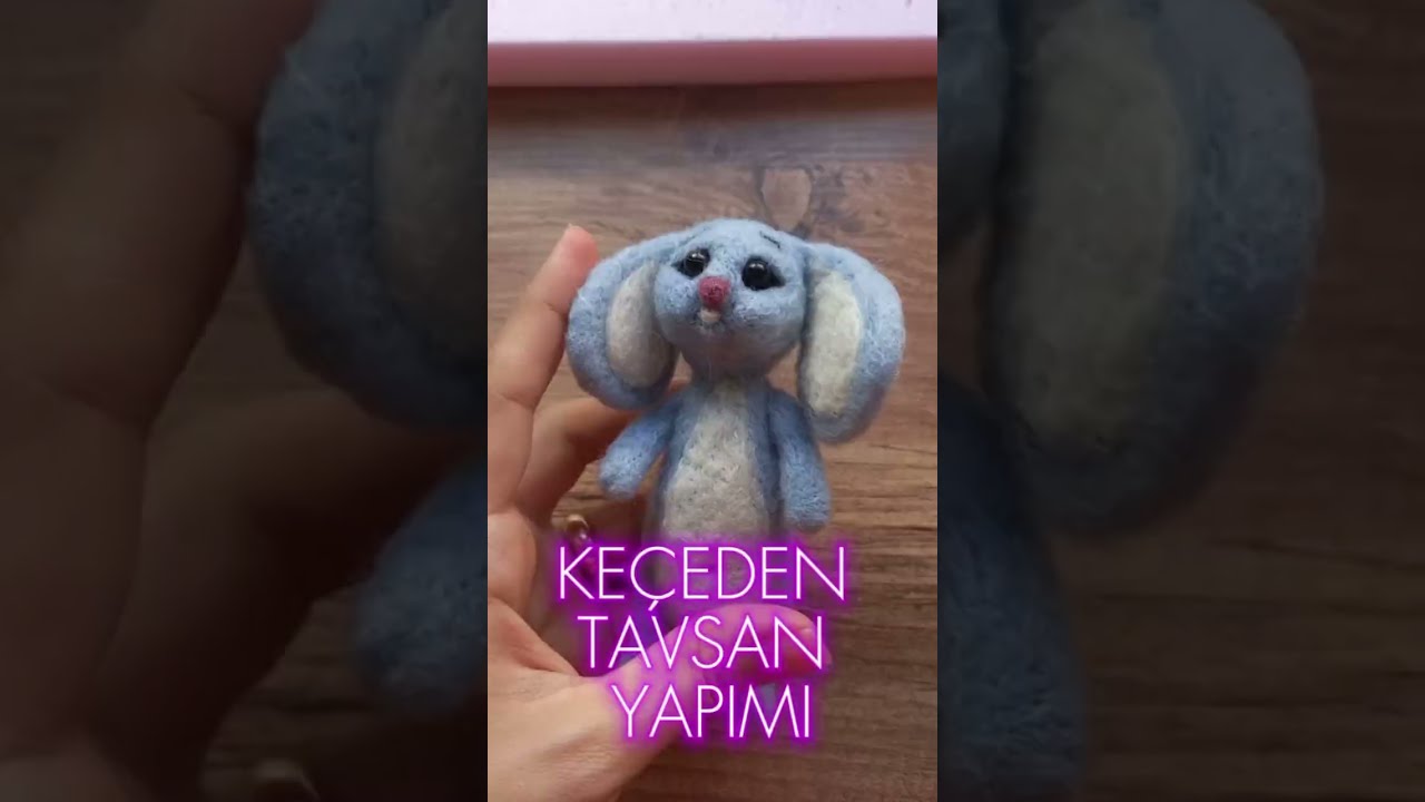Keçeden Tavşan Yapımı