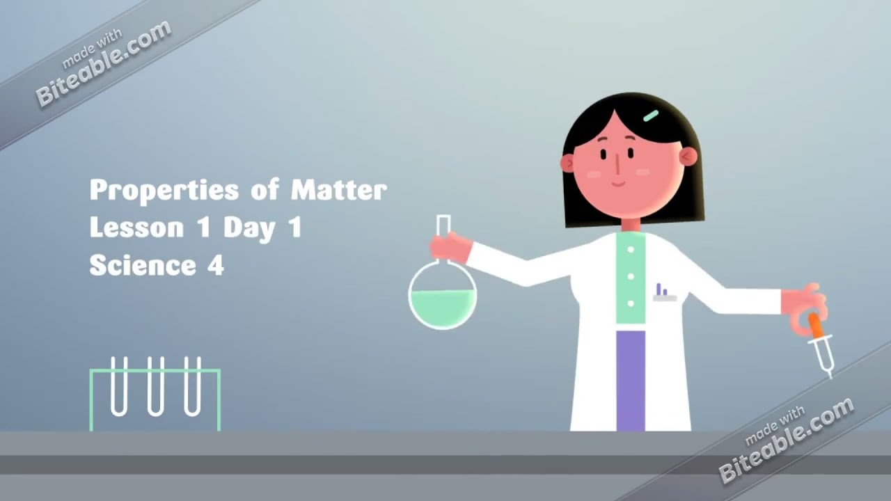 Properties of Matter - Lesson 1 Science 4 #TeacherGdiary