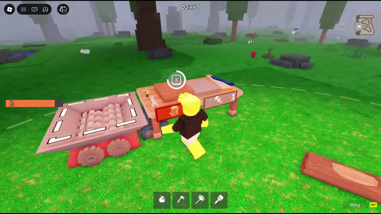99 nocy w lesie 1 dzień xd