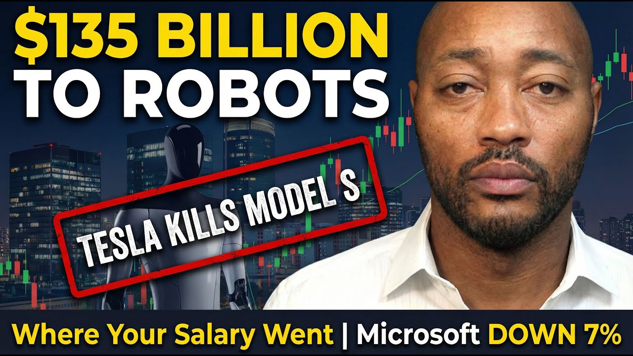 Tesla KILLS Model S for ROBOTS + Meta $135 BILLION + Microsoft DOWN 7% Despite BEAT | Daily Climb