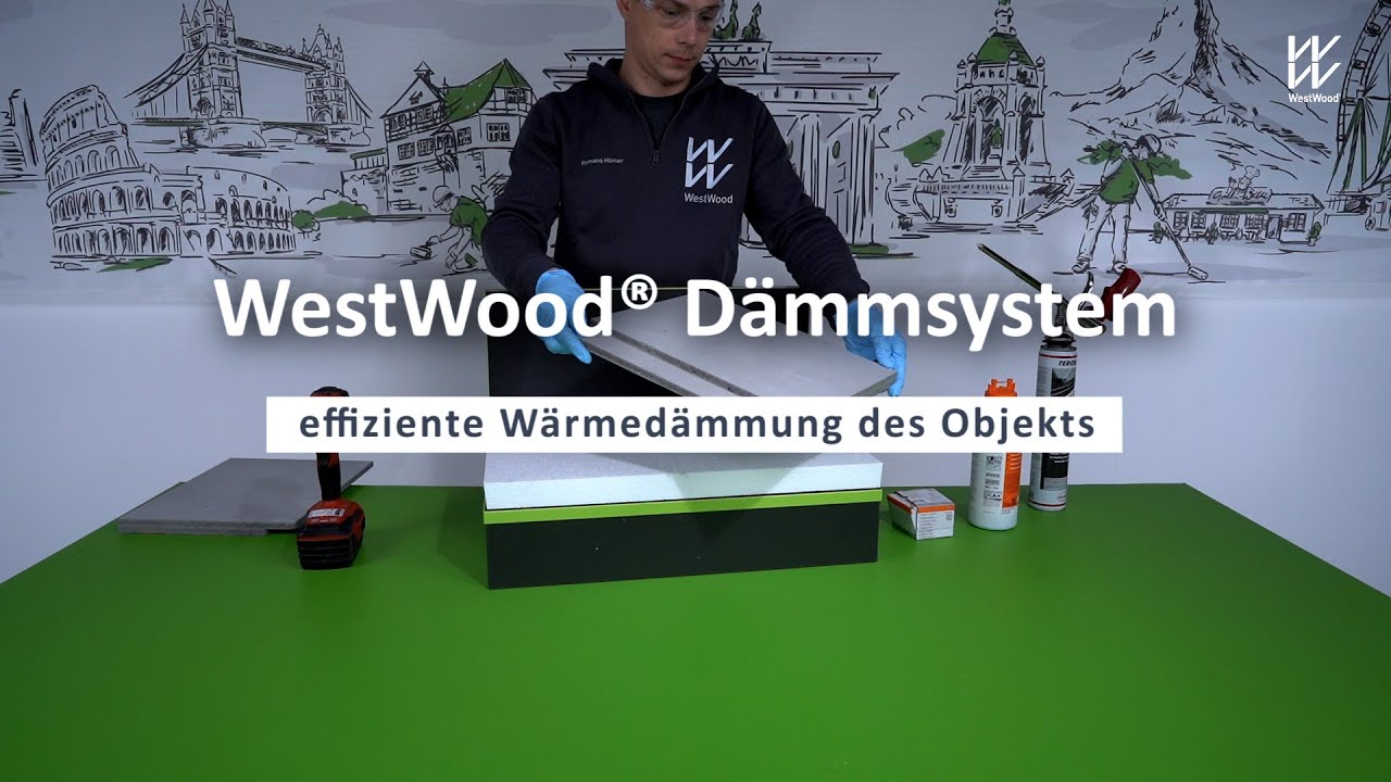 WestWood® Dämmsystem - effiziente Wärmedämmung des Objekts