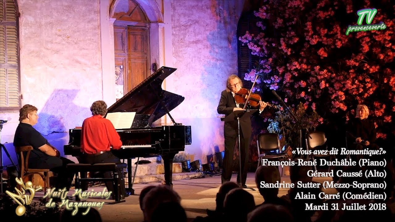 33èmes Nuits Musicales de Mazaugues François-René Duchâble et ses Amis