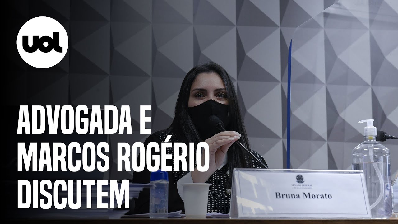 Advogada de médicos da Prevent Senior discute com senador Marcos Rogério na CPI