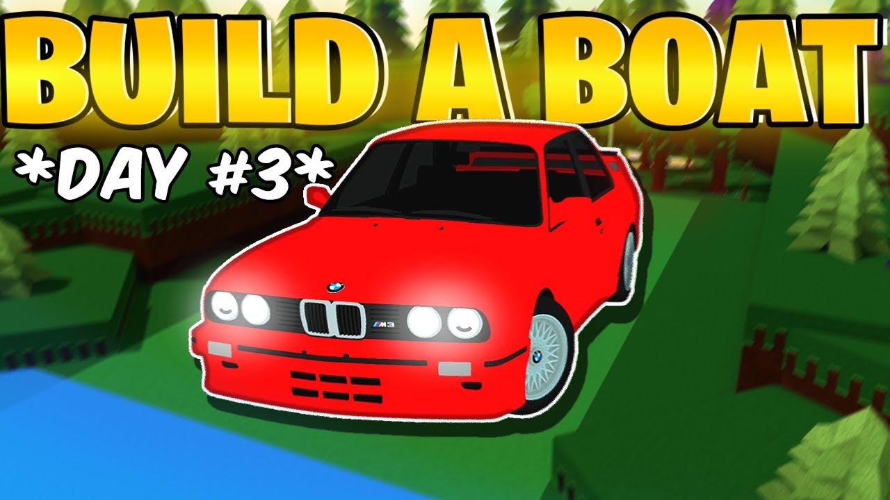 *Day 3* Fully Mechanical Car in Build A Boat | ROBLOX