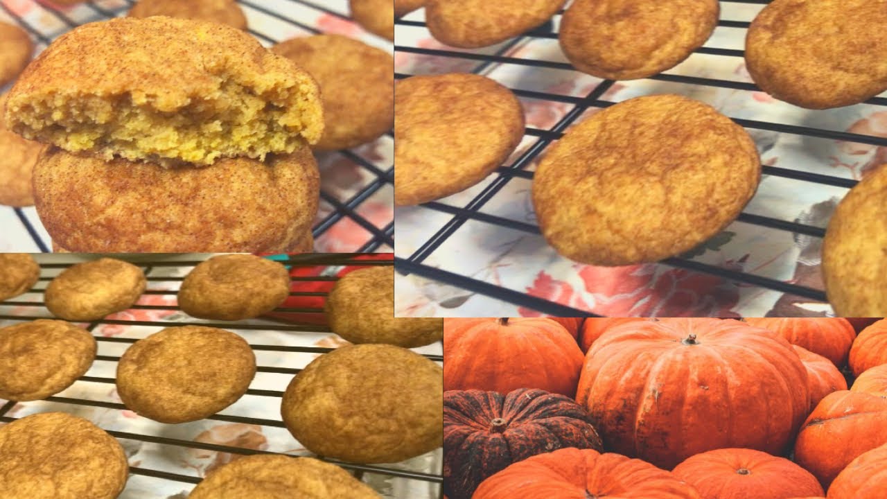 Galletas de CALABAZA y CANELA Paso a paso Galletas de otoño