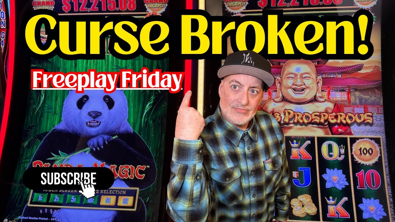 Freeplay Friday WIN! 🎰 Happy & Prosperous Bonus Hit!