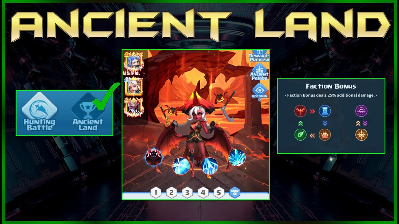 Ancient Land Explained | Hero Clash