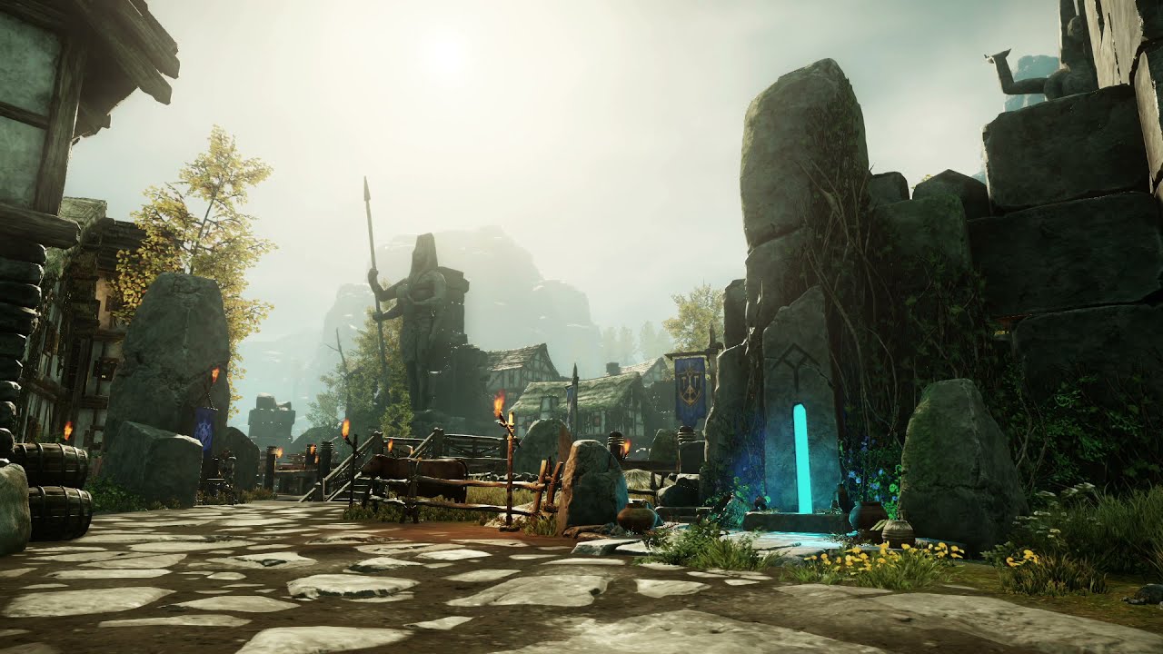 Exploring New World - Mourningdale Settlement